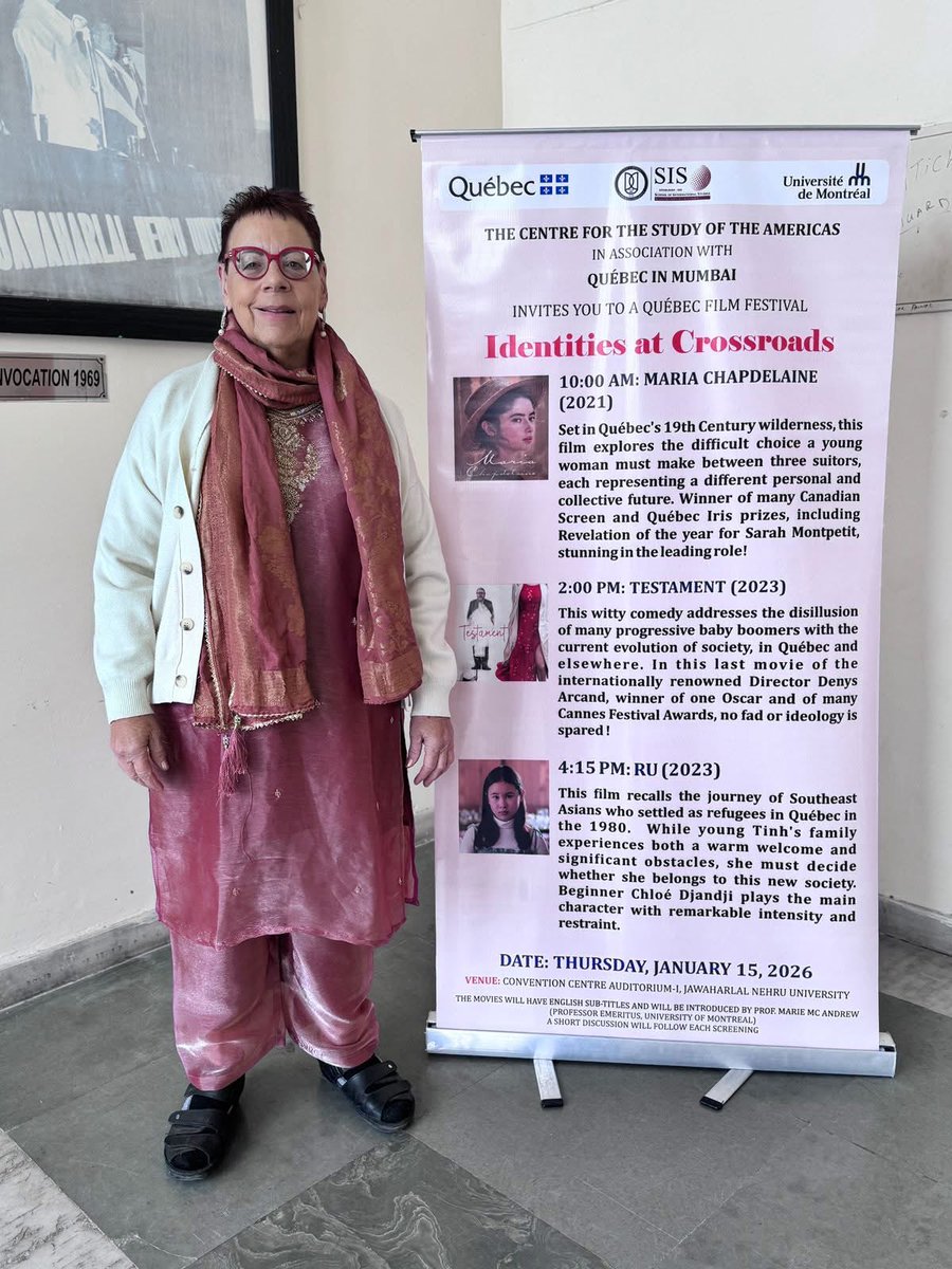 Québec in India tweet media