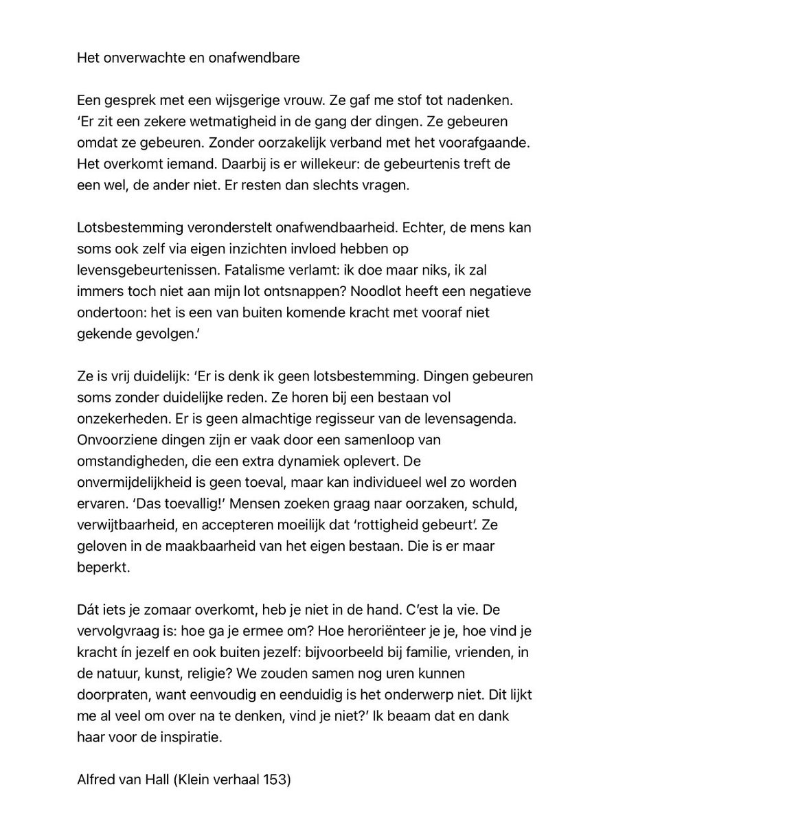 HallVan's tweet image. Facts of life