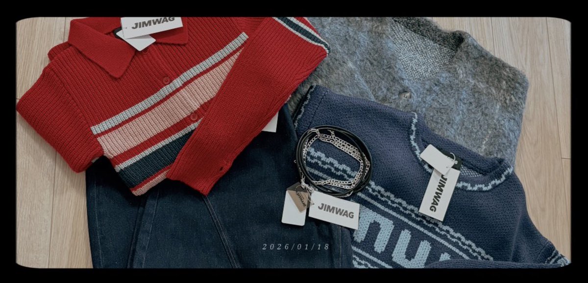 To.にこちゃん（ <a href="/___nicoichi___/">【平成フラミンゴ】NICO</a>  ）

我が家にも届いたよ .ᐟ.ᐟ
JIMWAGと過ごす冬がまた
更新されて幸せいっぱいです> <♡
ありがとう໒꒱· ﾟ

<a href="/jimwag_official/">JIMWAG ( ジムワッグ )</a> #JIMWAG #ジムワッグ 
#平成フラミンゴ #平フラ 
#平成フラミンゴにこ #一宮にこ 
平成フラミンゴ 平フラ 一宮にこ
JIMWAG ジムワッグ