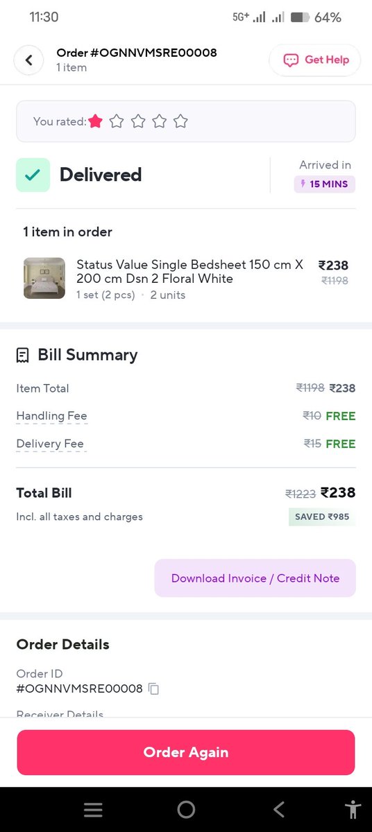 sachkapunch's tweet photo. @narendramodi @ZeptoNow zepto delivering cheap quality product and not taking back, government should ban Zepto @RBI @jagograhakjago https://t.co/qQkoBSHFQK