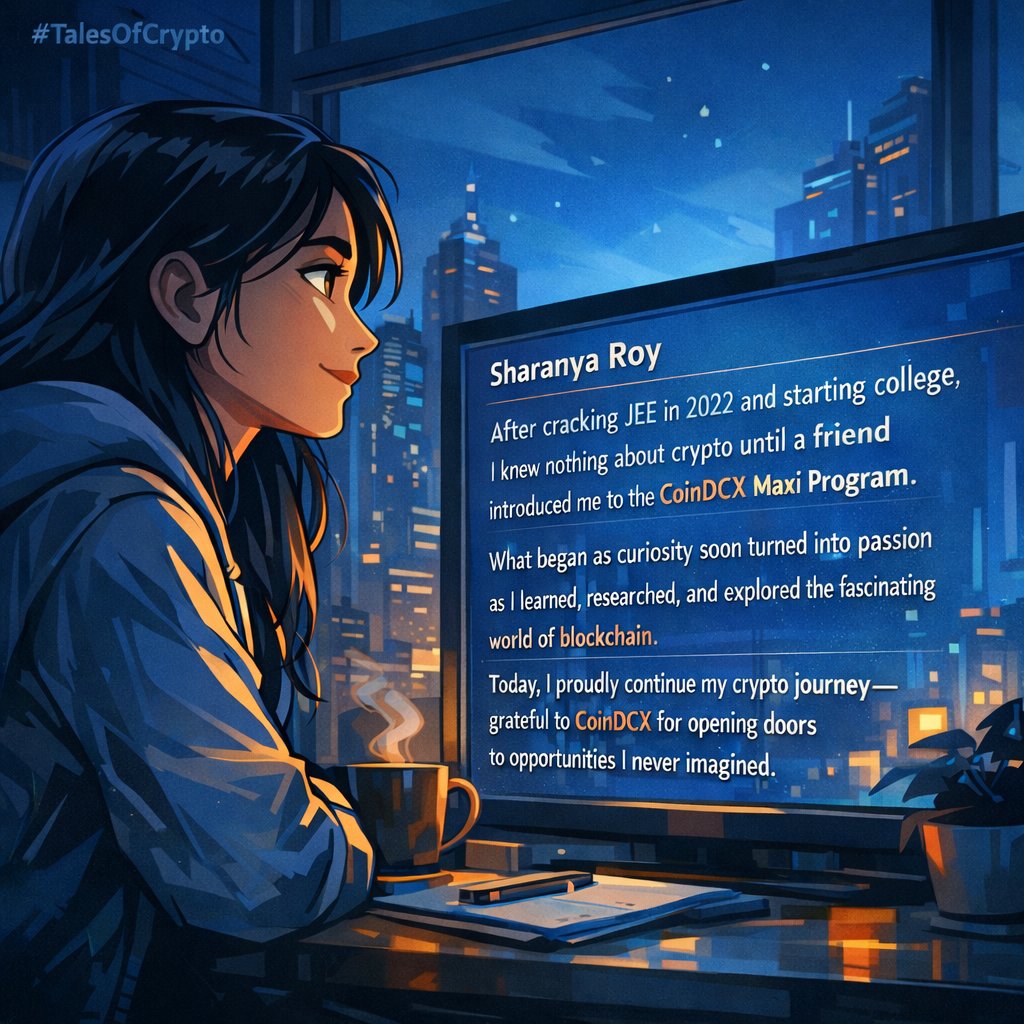 This is why we love the crypto community 💙 Amazing journey! #TalesOfCrypto