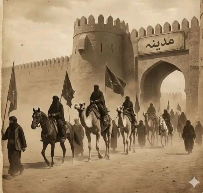 Tere sheher se jate hai de hamko dua nana,
Aabaad karenge ab ham karbala nana..💔