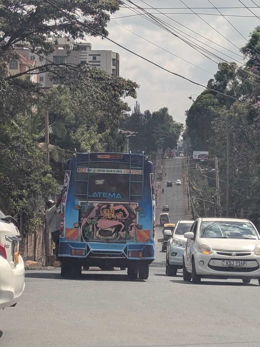 Hi <a href="/ntsa_kenya/">NTSA KENYA</a> The crew of this Latema Sacco matatu just attacked a driver and broke their rear brake light - Sunday morning 10:48am, junction of Ole Odume and Argwings. Reign in this idiotic Sacco that operates with impunity.