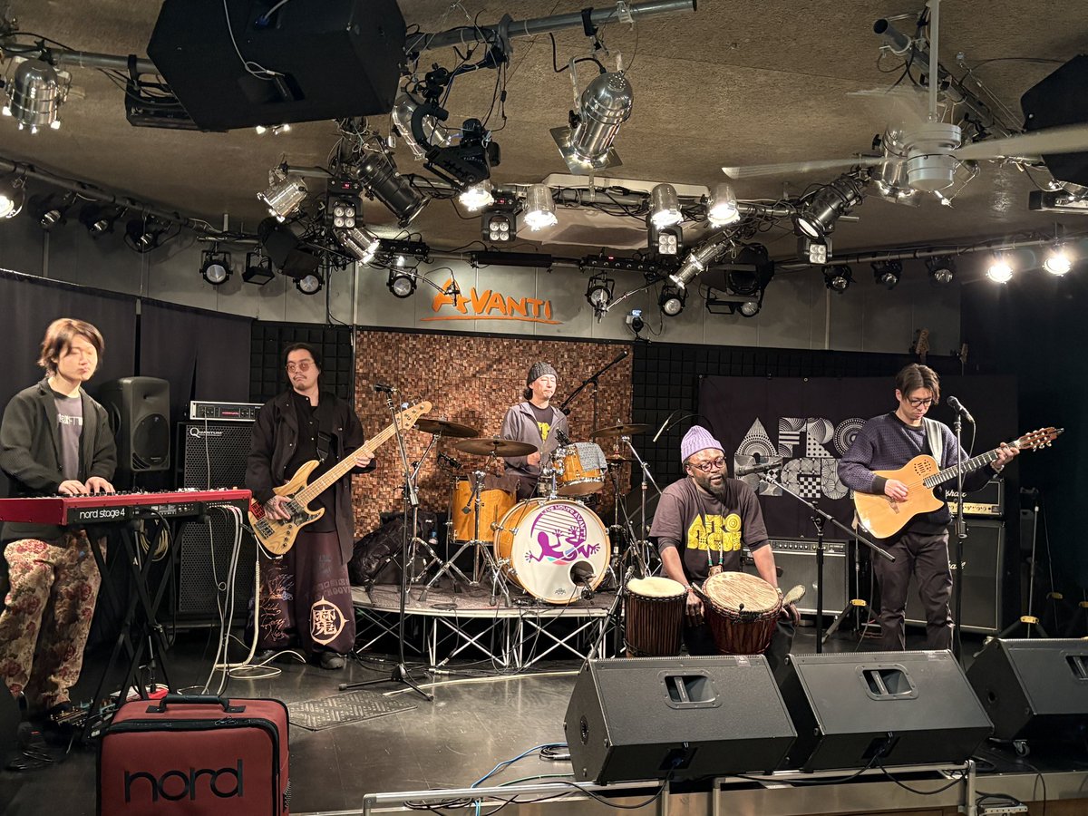 【Tour Day4】
豊橋着！
3年半ぶりに、初の5人編成で
<a href="/avanti_music/">ライブハウス AVANTI</a> 帰って来ました！
ツアーラストはワンマンでたっぷりお届け！
駐車場完備のAVANTIでお待ちしてます！

18:00 open ／19:00 start

avanti-music.com/event/20260118/