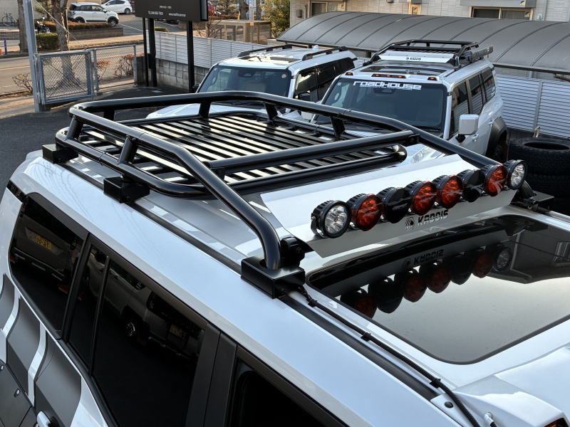 ランクル250用 KADDIS ルーフレールラック を発売しました！ 極太Φ50mm