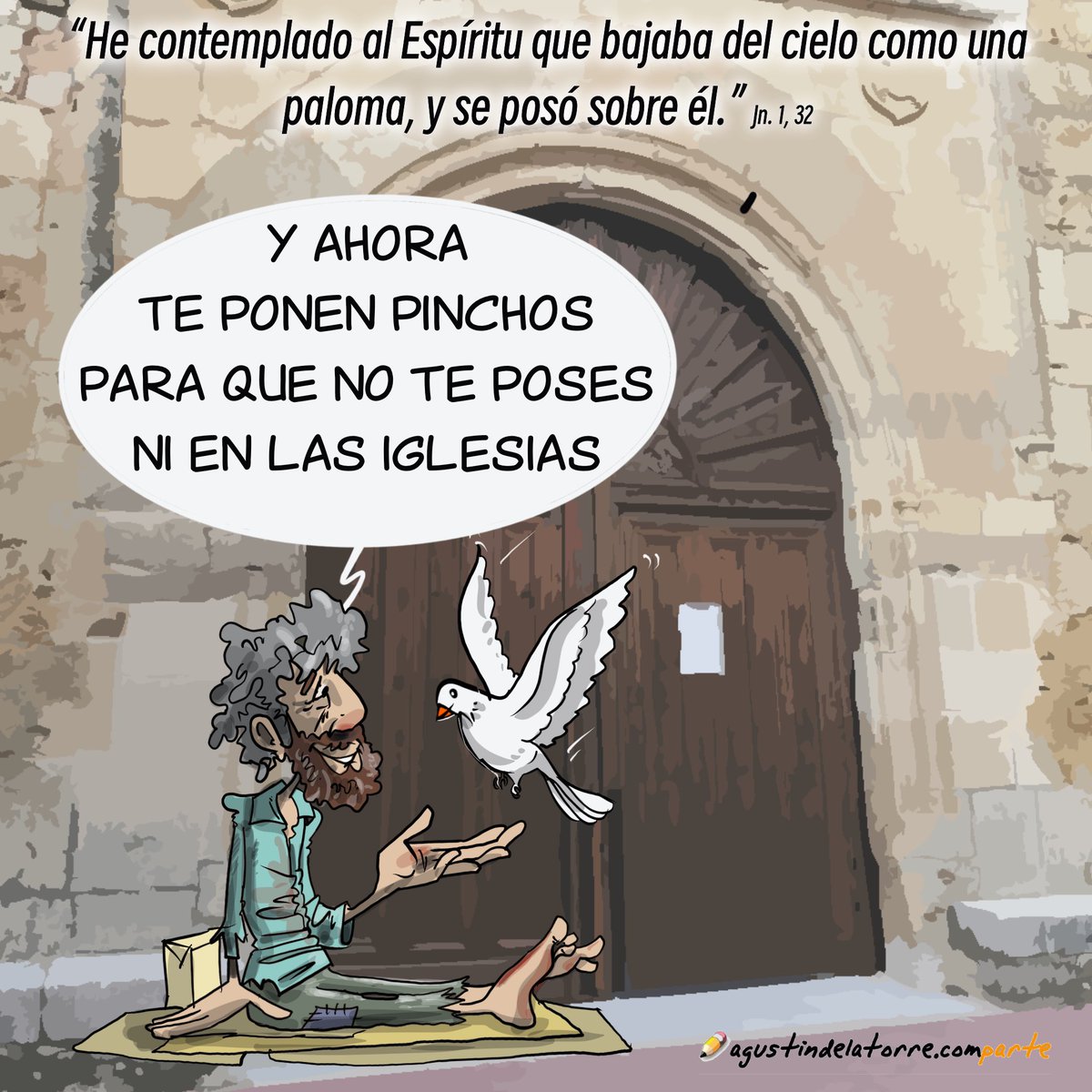 ¿Dónde se posaría hoy?…#bibl_IA #bautismo #Evangeliodeldomingo #EvangelioDelDía #compArte #Ama #evangelio #GodIsGood #nuevaevangelizaccion #Cambiaelmundo #NuevaIglesia #ElSoploIlustrado <a href="/ReligionDigit/">Religión Digital</a>