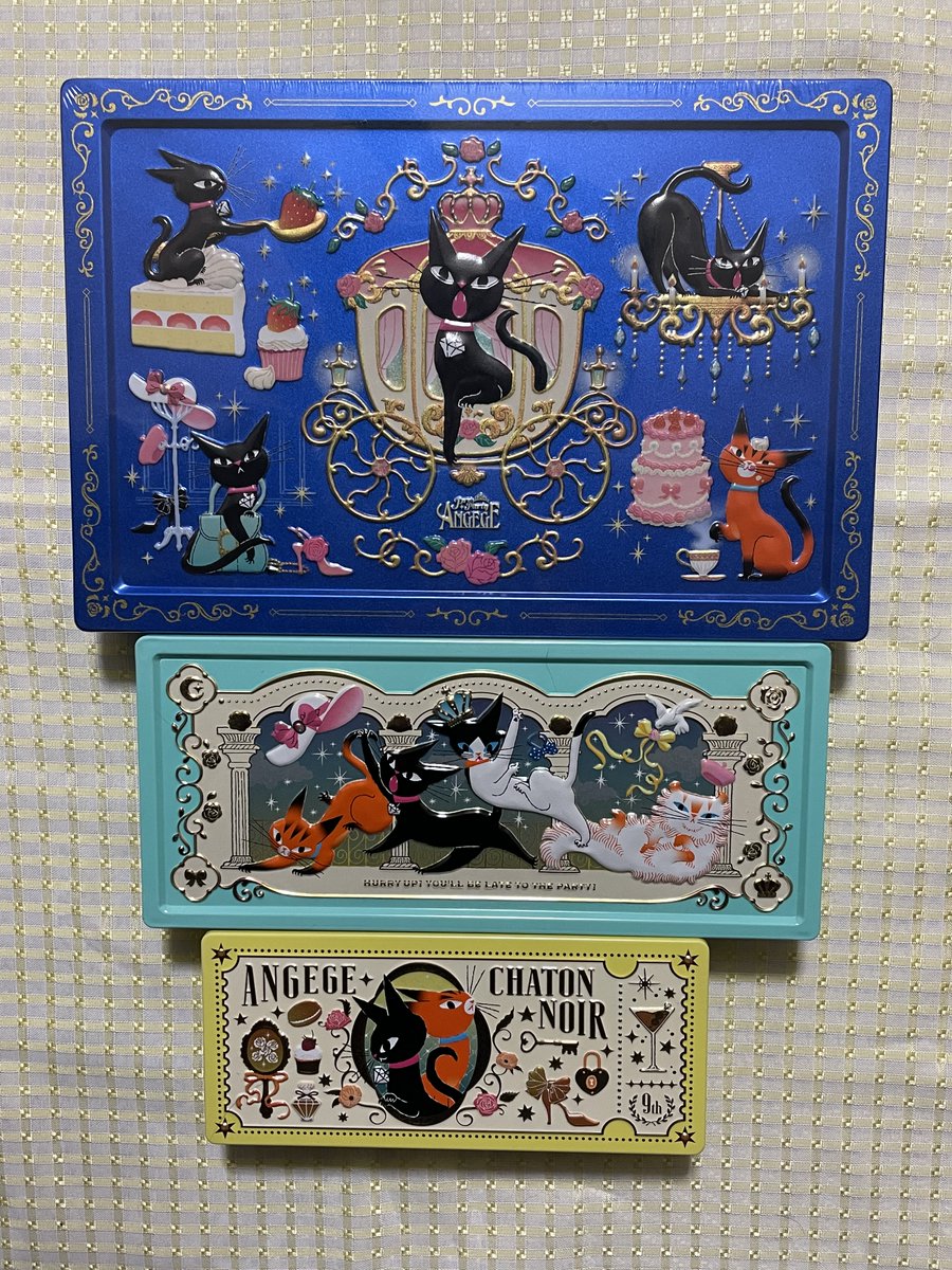 毎年BOX買いしていたゴンチャロフ アンジュジュ缶 昨年断捨離した時