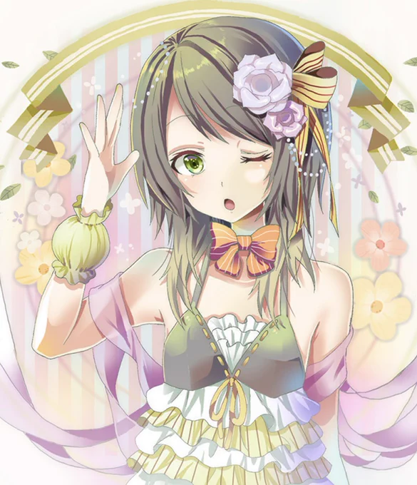 今回の絵は数年前の絵のリメイクです #オリジナル #リメイク