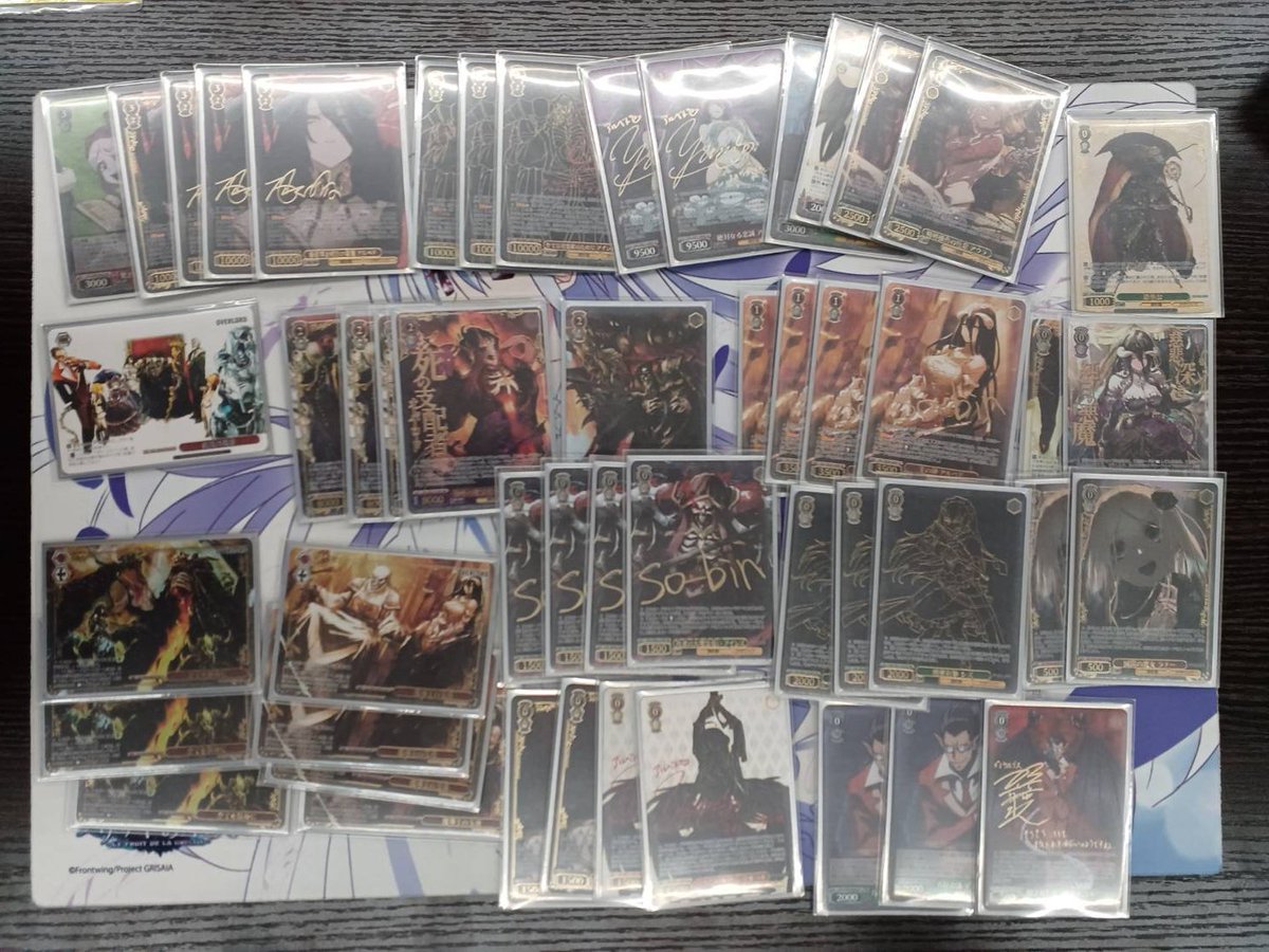 WS】オーバーロード優勝デッキレシピ(ラックス橿原店(かしはらてん