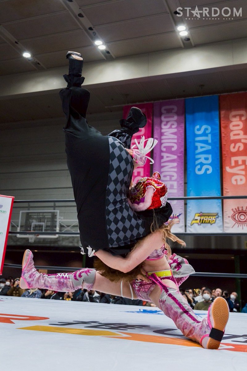 上谷沙弥の必殺技 【スタークラッシャー】 H.A.T.E.の奴らに