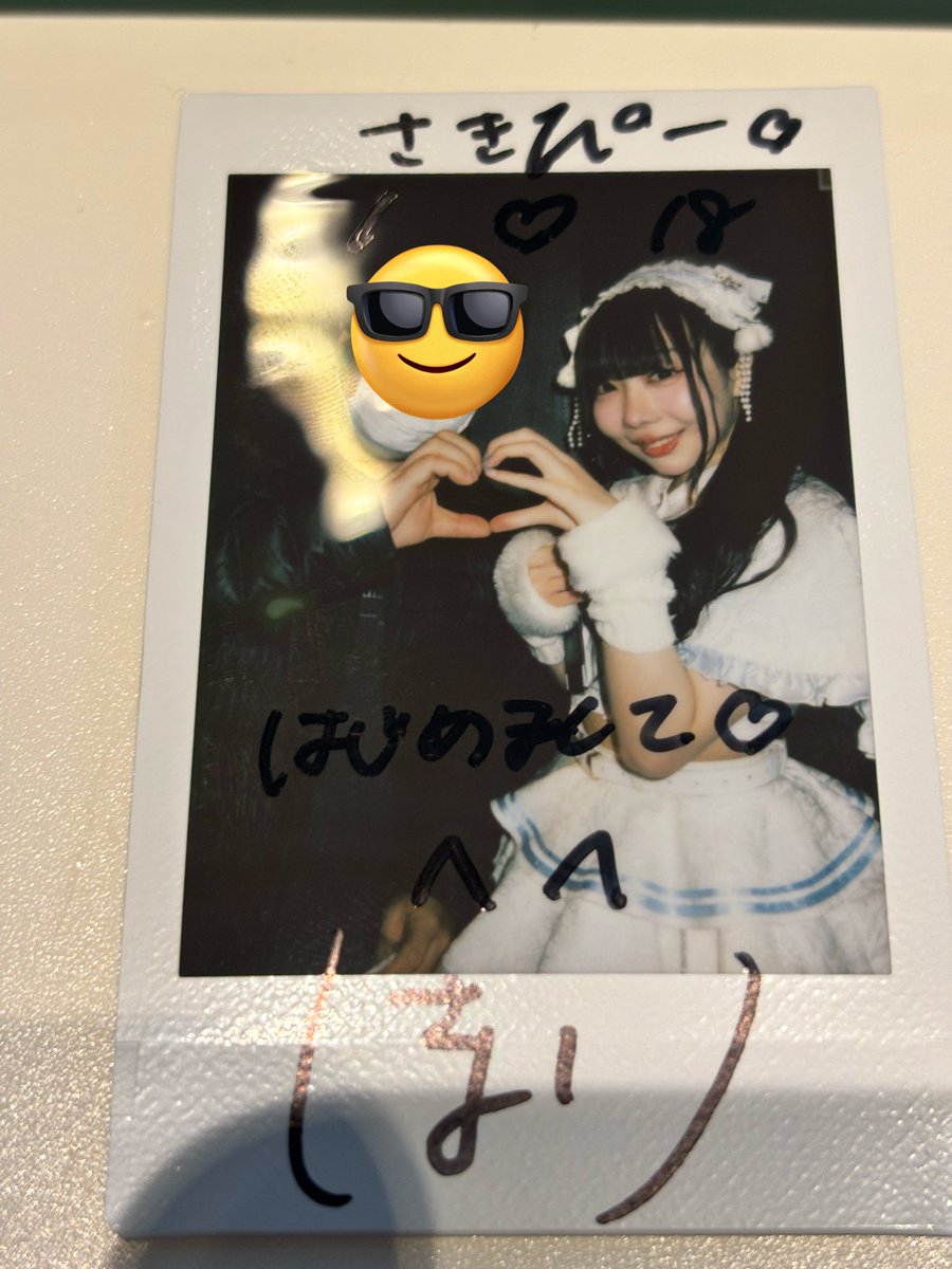 今日のチェキ ラナキュラ名古屋お披露目 行ってきた。 まずは新