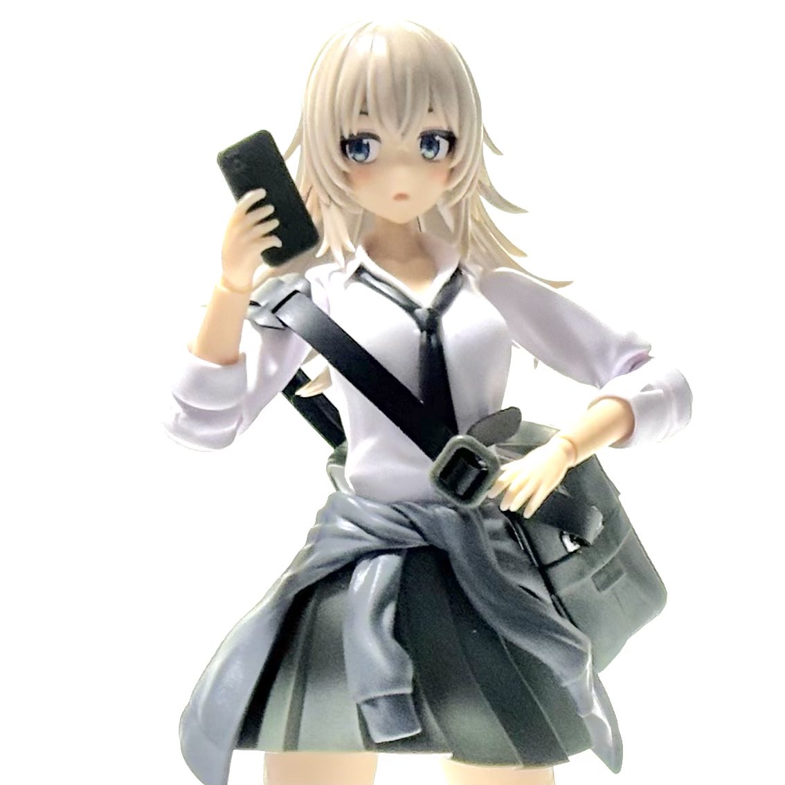 seven_fall_mod's tweet image. 「ウルフさん」完成です！

────ハァ（クソデカため息）
かわいい無理眩しい直視できない無理無理ムリムリ

ルーズソックスはなんか解釈違いだったので、ドレスアップボディから流用しました
膝の規格が違うので、座りポーズではルズソだけど

贅沢言うと、箱絵の表情欲しかった
#創彩少女庭園