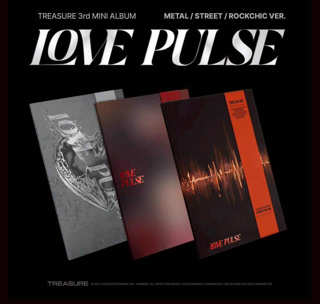 OPEN PO ALBUM PHOTOBOOK LOVE PULSE × SELLKOR 

💸105k/ea | dp 25k (list prio)
💸set (3 ver) 280k | dp 66k 
✅ SEALED 
✅ BERSIH INA 
🏠 eta ina awal feb 

Wts abb treasure hyunsuk jihoon Yoshi junkyu asahi jaehyuk doyoung haruto jeongwoo junghwan