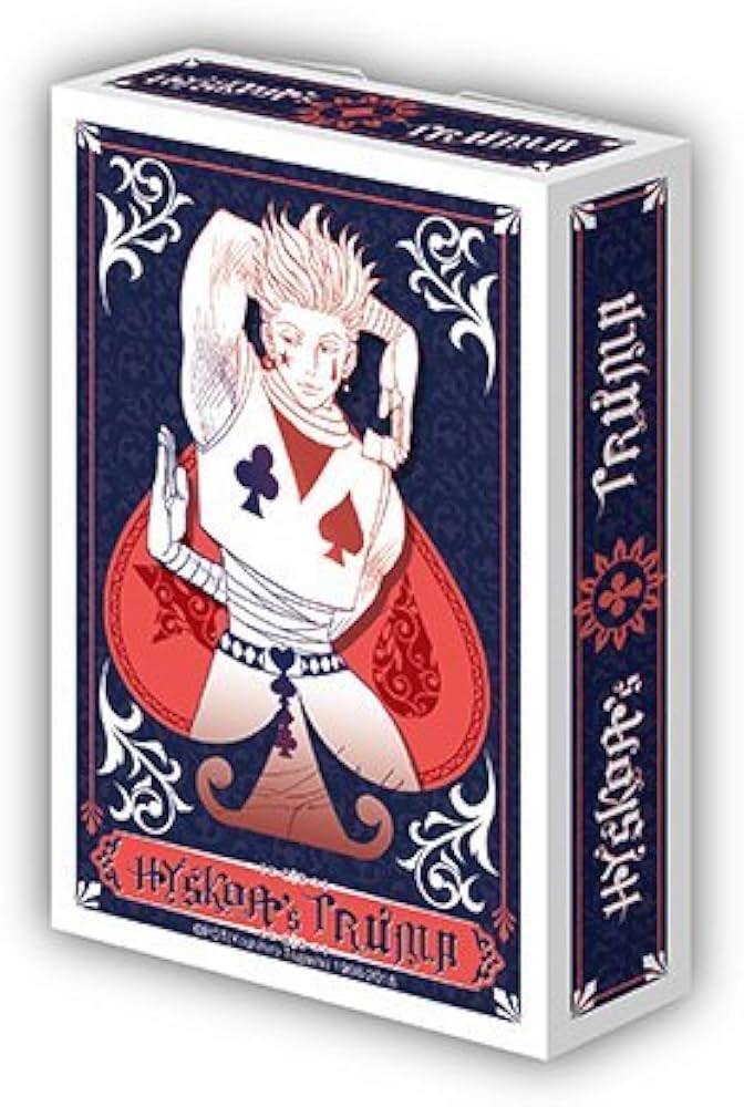 昔開催されていたジャンプ展でヒソカのトランプがHUNTER×HUNTER限定