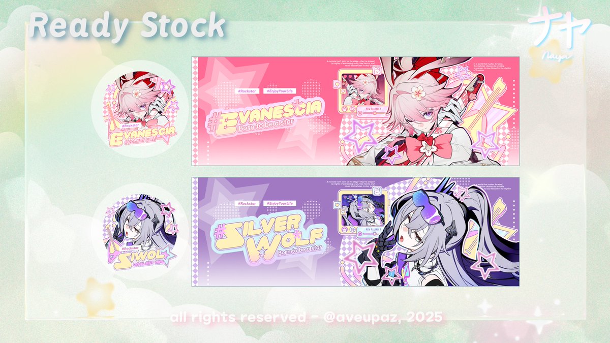 aveupaz's tweet image. any interactions are appreciated! ✨️

halooo! naya ada 20 layout rs tamon, utage, hsr, wuwa, prsk, dan genshin~ price cek di alt. bisa ditake melalui dm ya! mari jajan :3

#zonauang #zonajajan️️