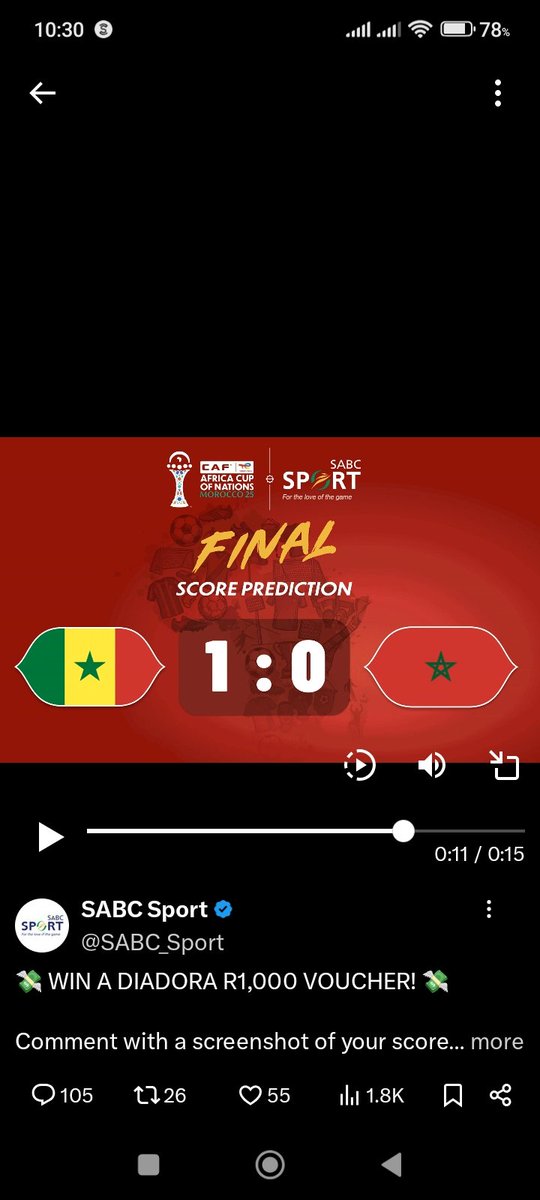 TFoXx05's tweet photo. @SABC_Sport https://t.co/1NyFdUVVWo