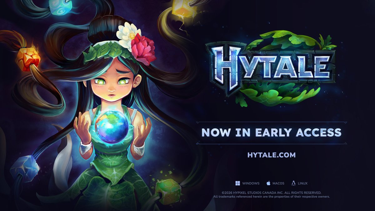 And26884's tweet photo. ¿Quieres jugar hytale?
sí deseas jugar hytale pero no puedes por no tener tarjeta, no estás seguro de comprarlo o mas, estoy sorteando una cuenta estándar de hytale solo únete al discord y dirígete a anuncios y entra al sorteo buena suerte!!!
https://t.co/HC3BGMxIMc https://t.co/pi88LrWeHr
