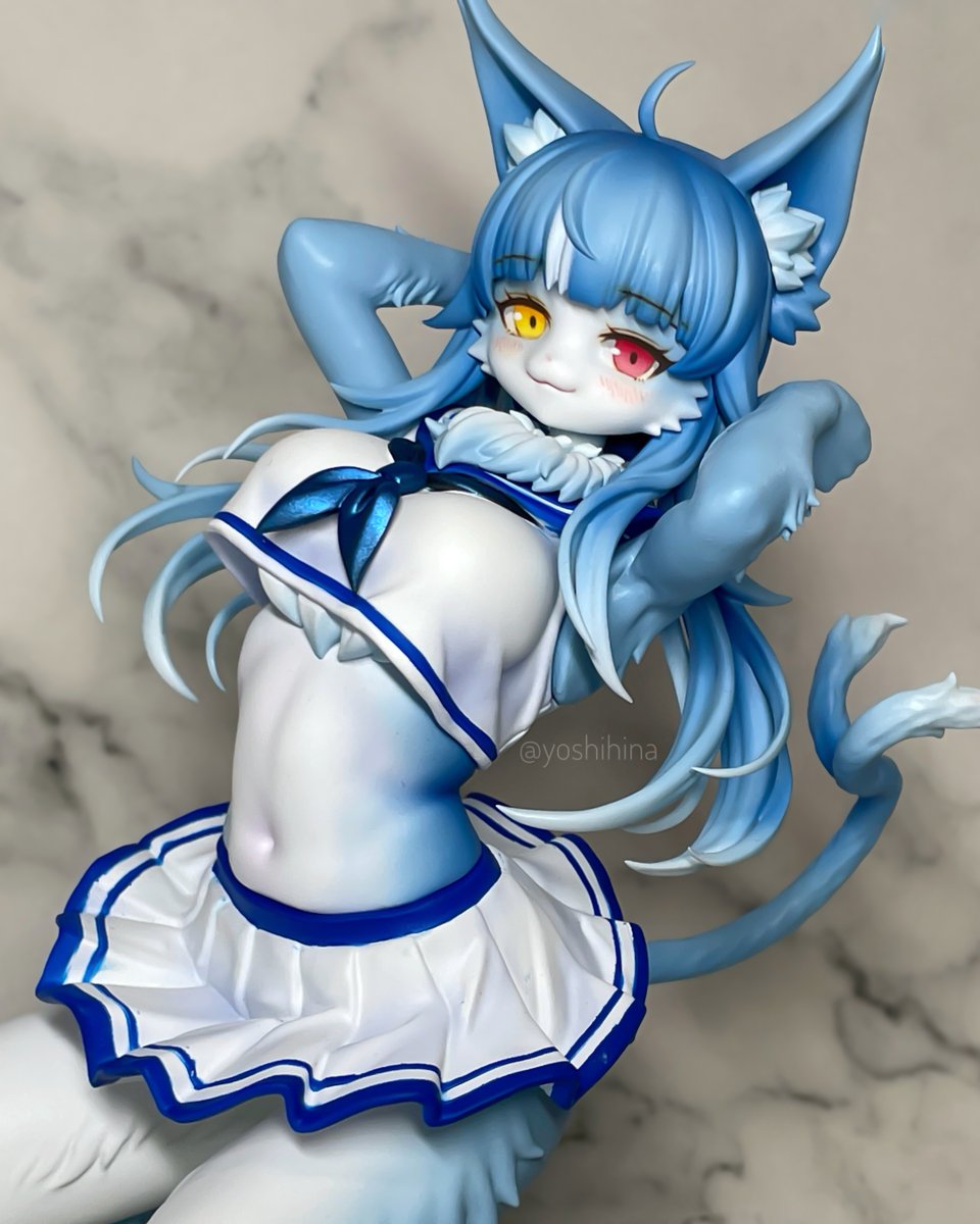 🐈WF2026年[冬]販売アイテム情報①🐾

1/9スケール
「おまねこくんセーラー水着Ver.」
価格：20,000円
仕様：レジンキャスト＋一部3Dプリント出力品
　　　未組立・未塗装のガレージキット
原型制作：芳雛

2/8当日のみ展示販売となります
「4-23-12」でお待ちしております‼️
#WF2026W  #おまねこ