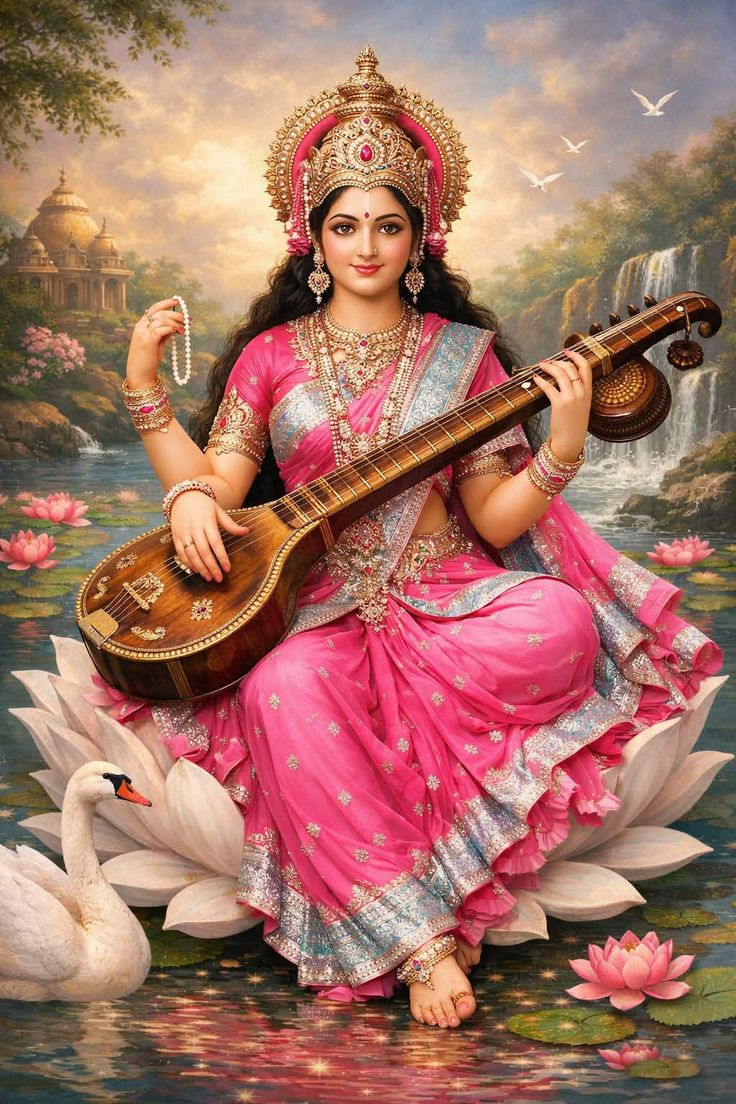 AkshitaL_'s tweet photo. सरस्वती मैया के अद्भुत अलौकिक दर्शन https://t.co/L9hkxMx1X6