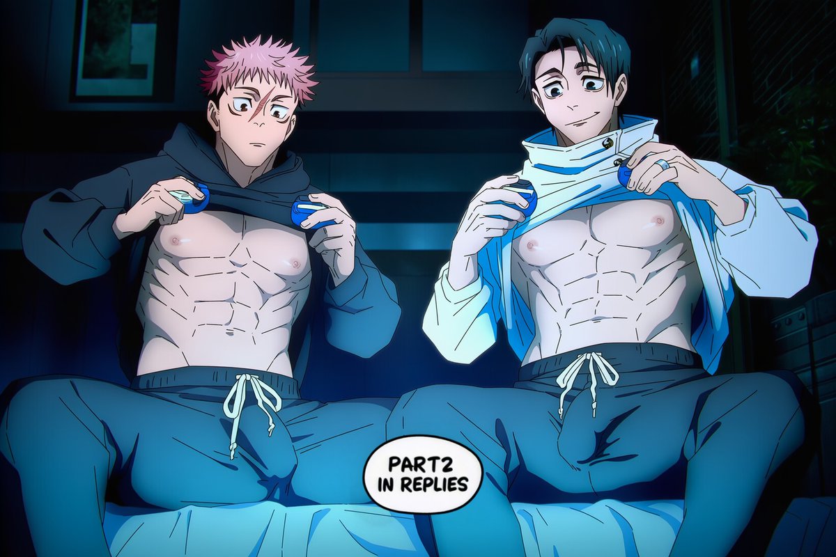 ShillGates_'s tweet image. yuuji and yuta