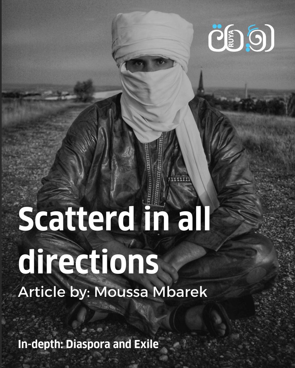 RuyaGoethe's tweet photo. "In Germany, many doors close before a window opens. I see living here as a phase of my life, with a clear beginning and an uncertain end." A personal essay by Tuareg artist Moussa Mbarek. You can read the full story through the link: https://t.co/nRFSHt5FhG https://t.co/Cheszbmx8T