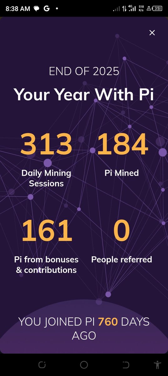 Nuel00011's tweet photo. Deed spent quite amount of time mining ⛏️, hopefully it worth it at the end.

Looking forward to the Q1 of 2026, for the Pi validators rewards.

@PiCoreTeam 
@nkokkalis @Chengdiao https://t.co/Iryhovthkb