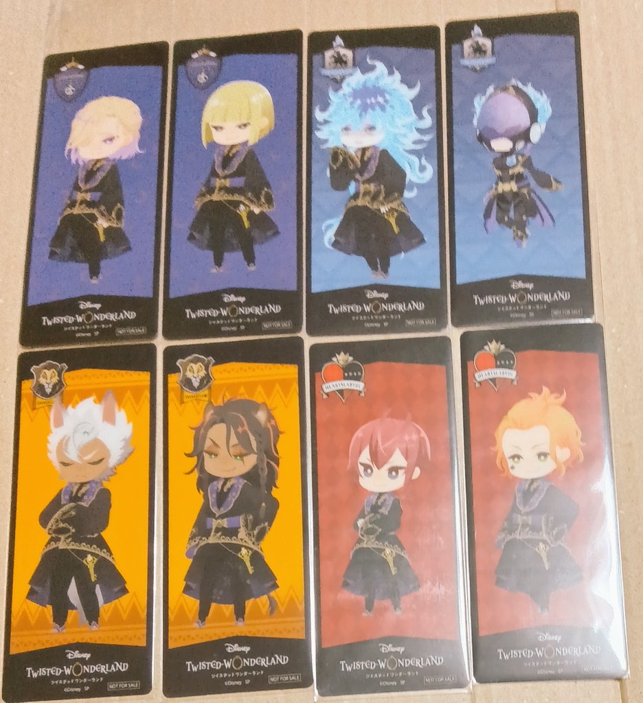 交換・譲渡】 ツイステッドワンダーランド ツイステ フェア特典 クリア
