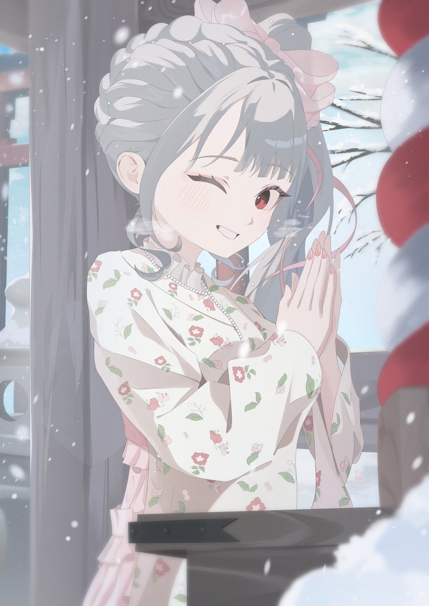 初詣は連合さんと
 #リオナート