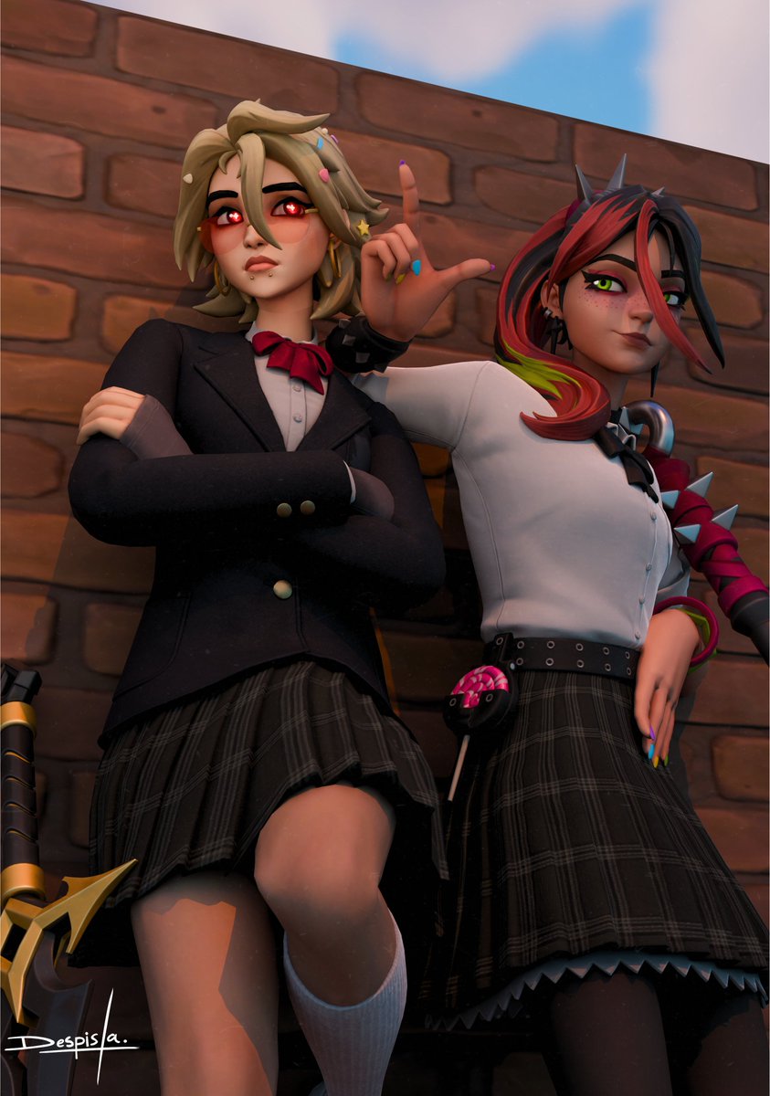 #Fortnite #FortniteArt #jonithered #helsie