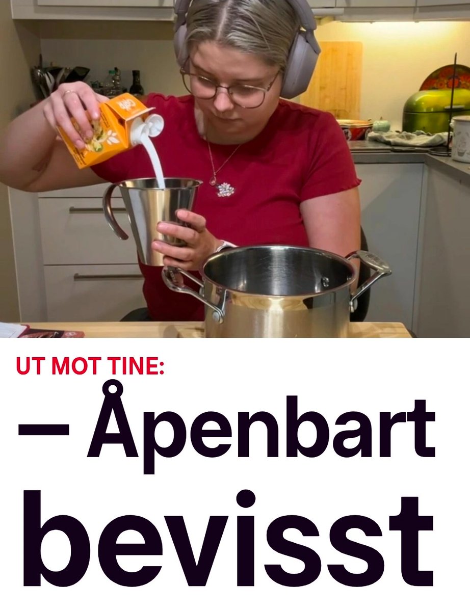 Bardar11's tweet image. Kun 2,5 desiliter i @TINE_SA  produkter merket med 3 desiliters innhold.

Selskapet som skulle være "RÅ på å forstå forbruker".

Legg ned Tine.