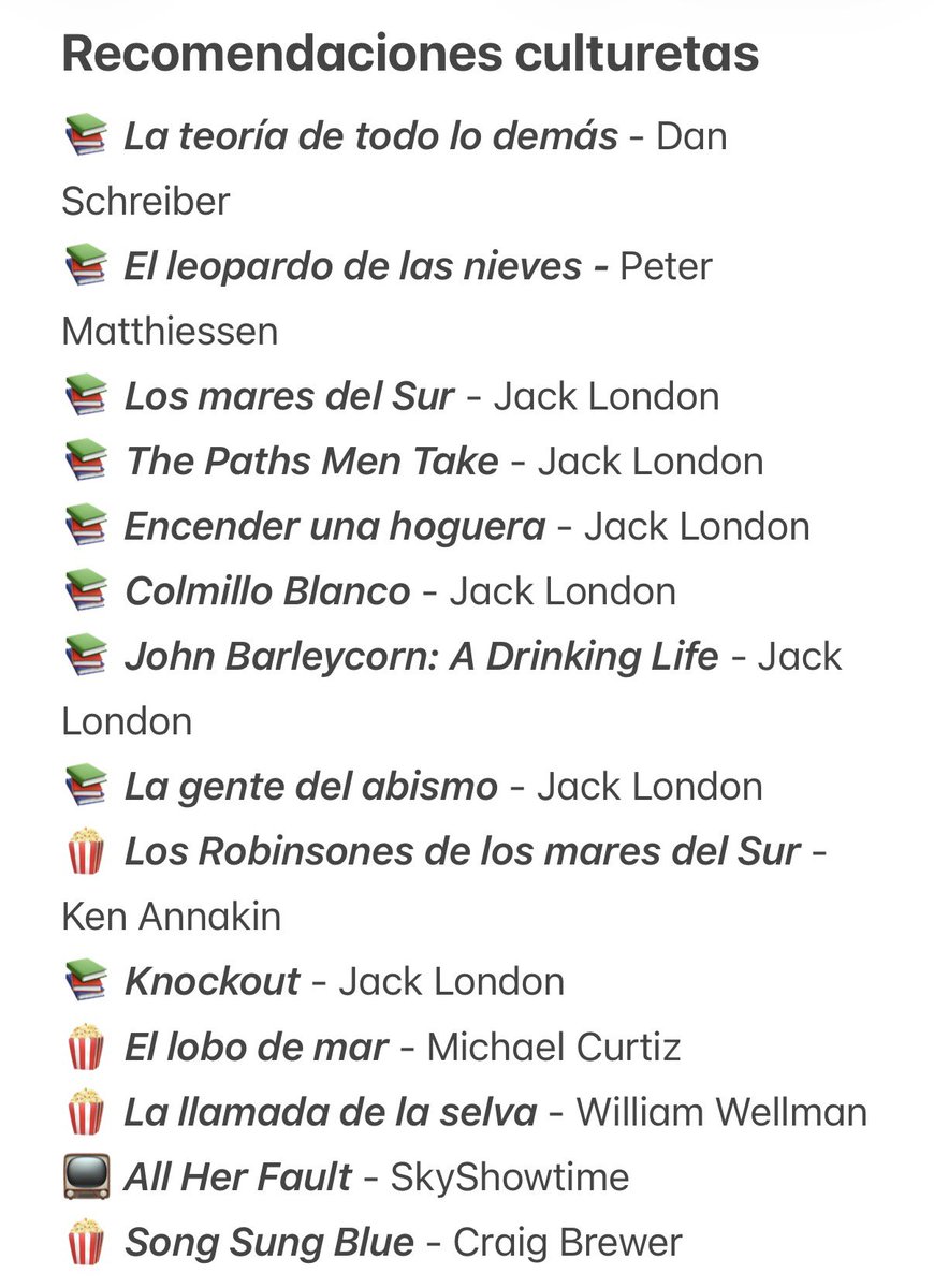 📝 Aquí van nuestras recomendaciones culturetas de la semana.

⬇️ Escucha el programa completo:
ondacero.es/programas/mas-…