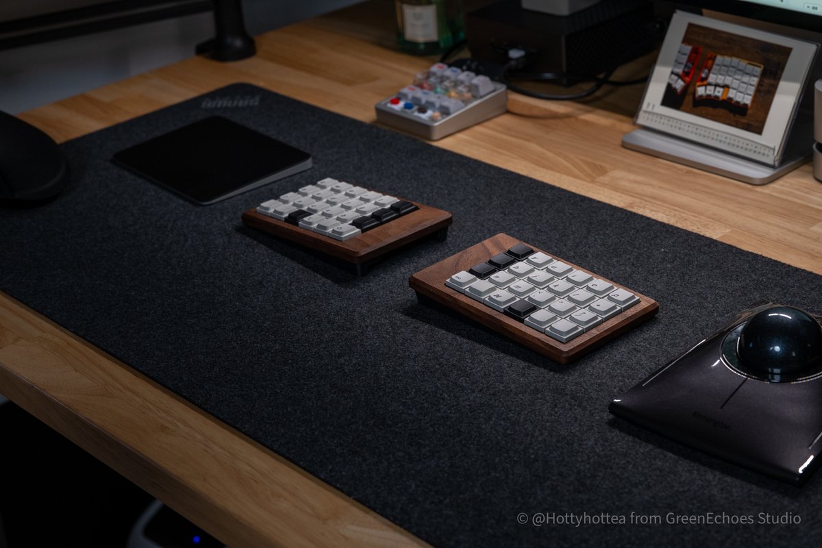 木ぃーぼーど
Keyboard:Mokulate by  <a href="/black_trooper/">Nobuki Inoue@全日本小型キーボード連盟 木製ケース協会</a>  
Switch:Lofree x Kailh Pulse
Keycap:Jezail Funder LAK
#KEEB_PD #KEEB_PD_R285