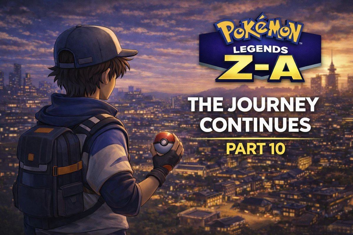 KoenInPraag's tweet image. Pokémon Legends: Z-A — Part 10 🎮
The journey continues in my story playthrough.

▶️ Watch on YouTube:
youtu.be/CzkcRKogpWM