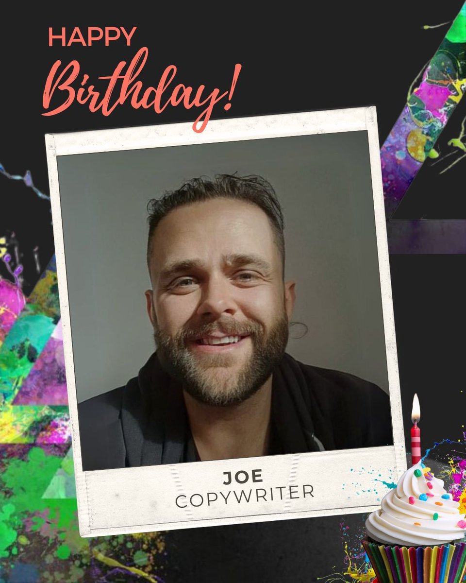 🎉 Happy Birthday, Joe, from everyone here at Once2create!

Have a fantastic day celebrating, and thank you for all your continued hard work. 

#HappyBirthday #LetsCelebrate