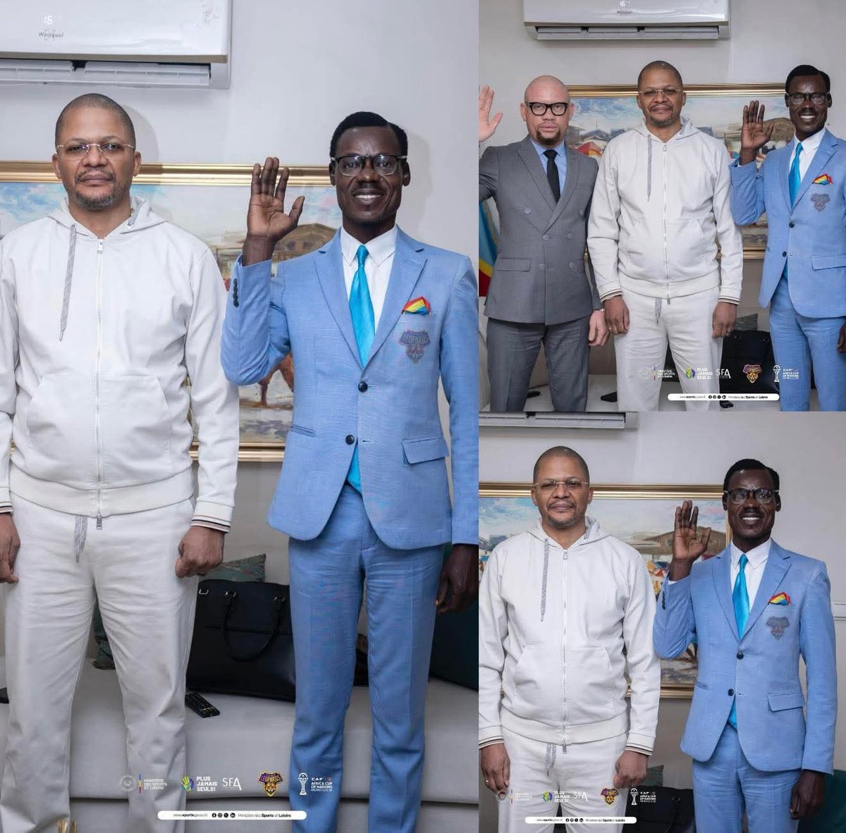 vdmempire's tweet image. Official❤️🚨

DRC Congo’s minister of Sports, Didier Budimbu Ntubuanga visited LUMUMBA and officially made him a brand ambassador of anything that has to do with sports .  He will be given a car, an office and a house to live in.  

The minister revealed that they saw how much…