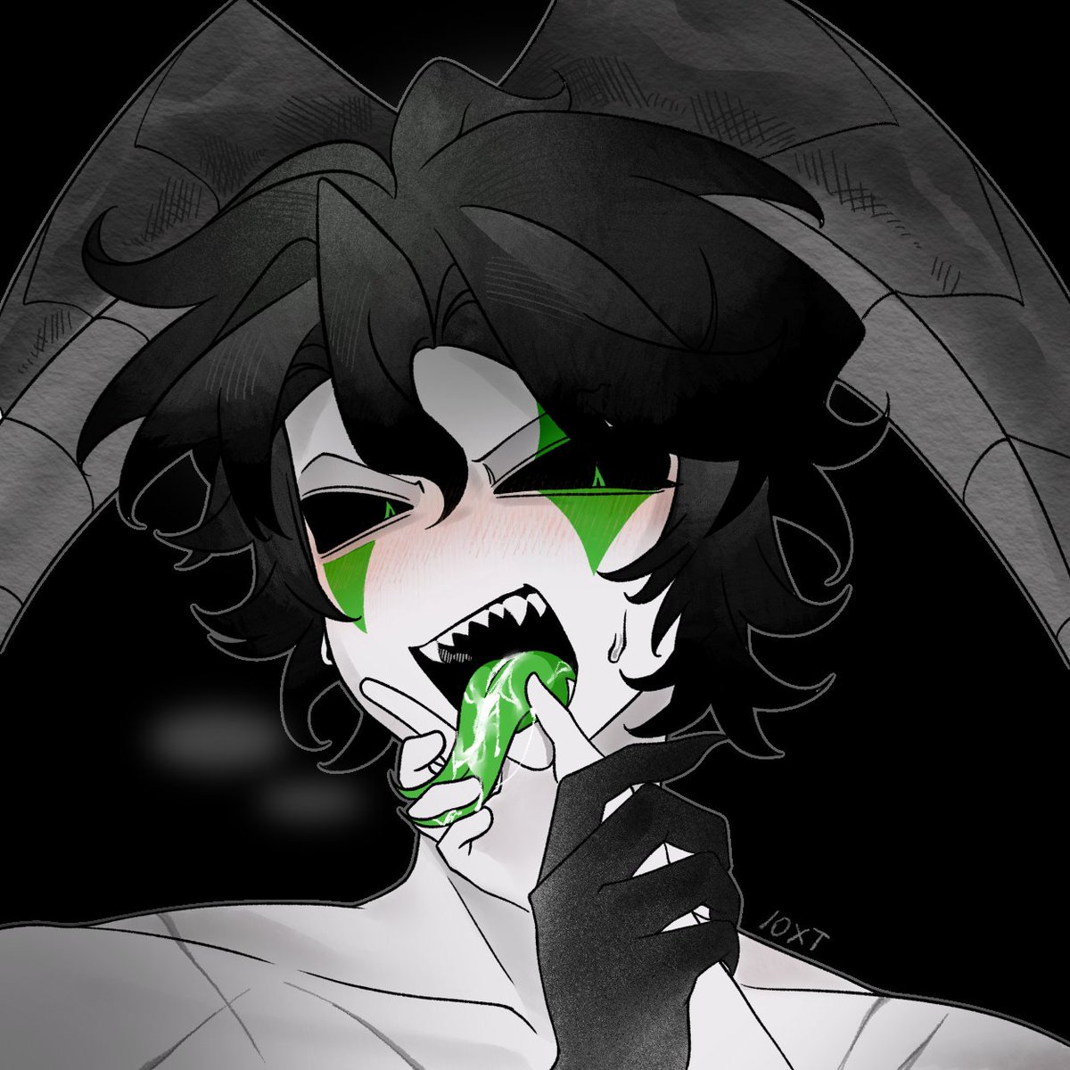 💚Don't be shy, my dear.
#thefreakcircusharlequin
#thefreakcircus