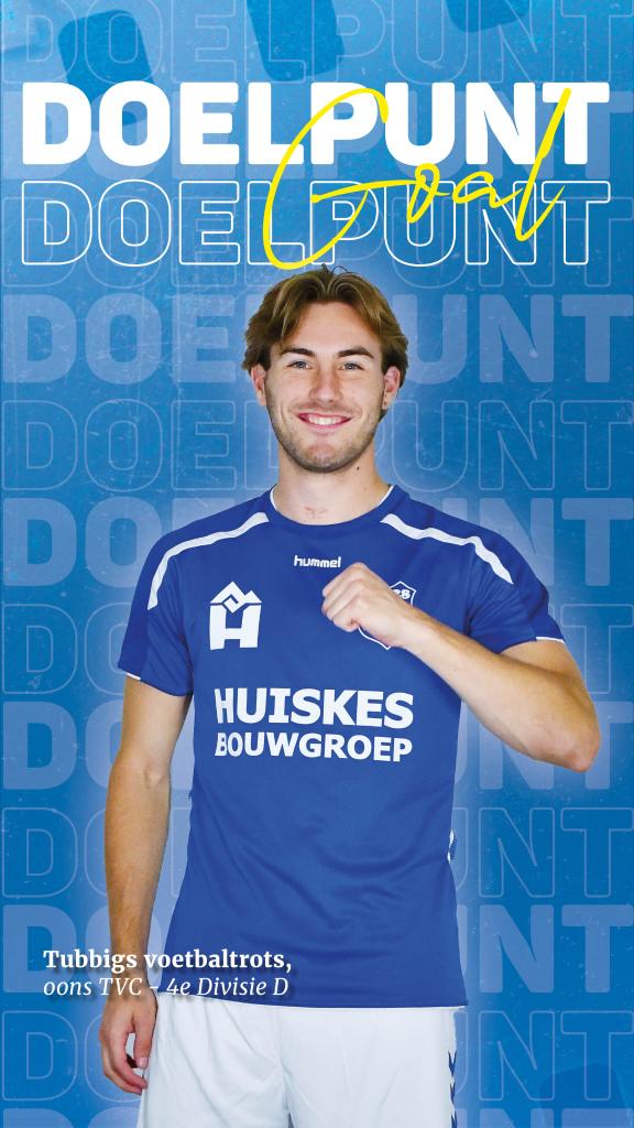 Met een mooie rommel goal weet Mart de stand op 1-1 te zetten