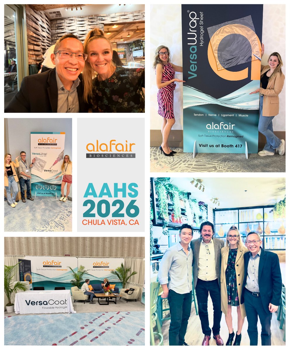 Enjoying time with colleagues and friends at the American Association for Hand Surgery Annual Meeting in #CulaVista! Visit us at booth #417. <a href="/AlafairBio/">Alafair Biosciences, Inc.</a>