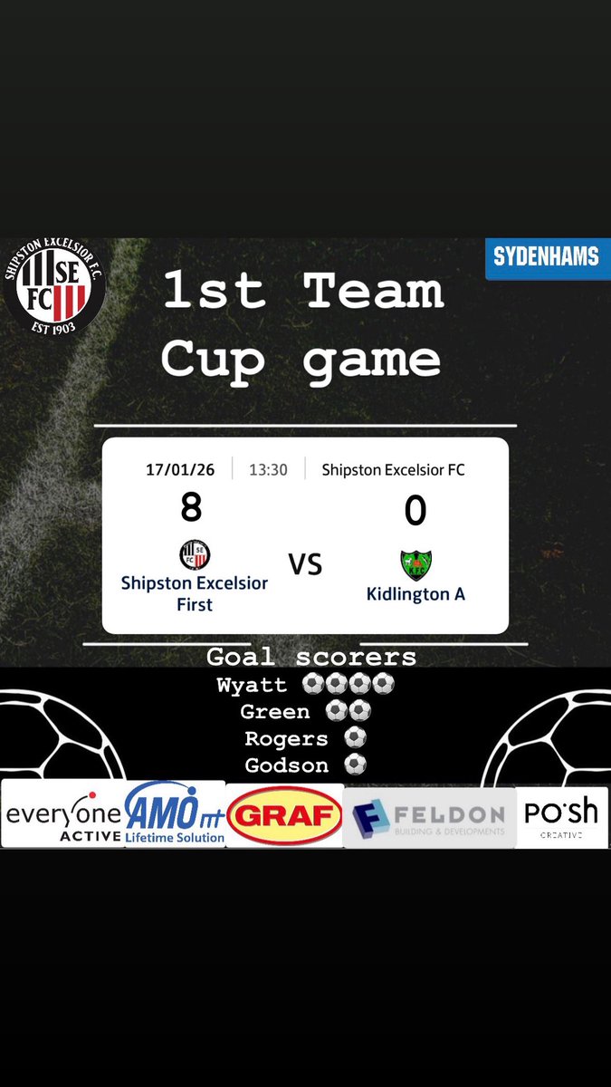 Shipston Excelsior tweet media