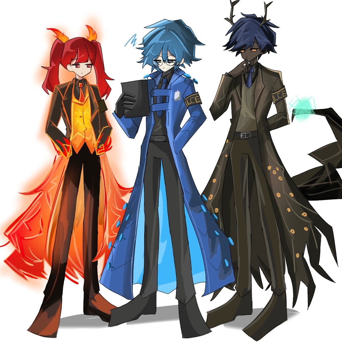 nu__1290's tweet image. 今まで描いたLCE
LCE、好き………