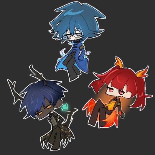 nu__1290's tweet image. 今まで描いたLCE
LCE、好き………