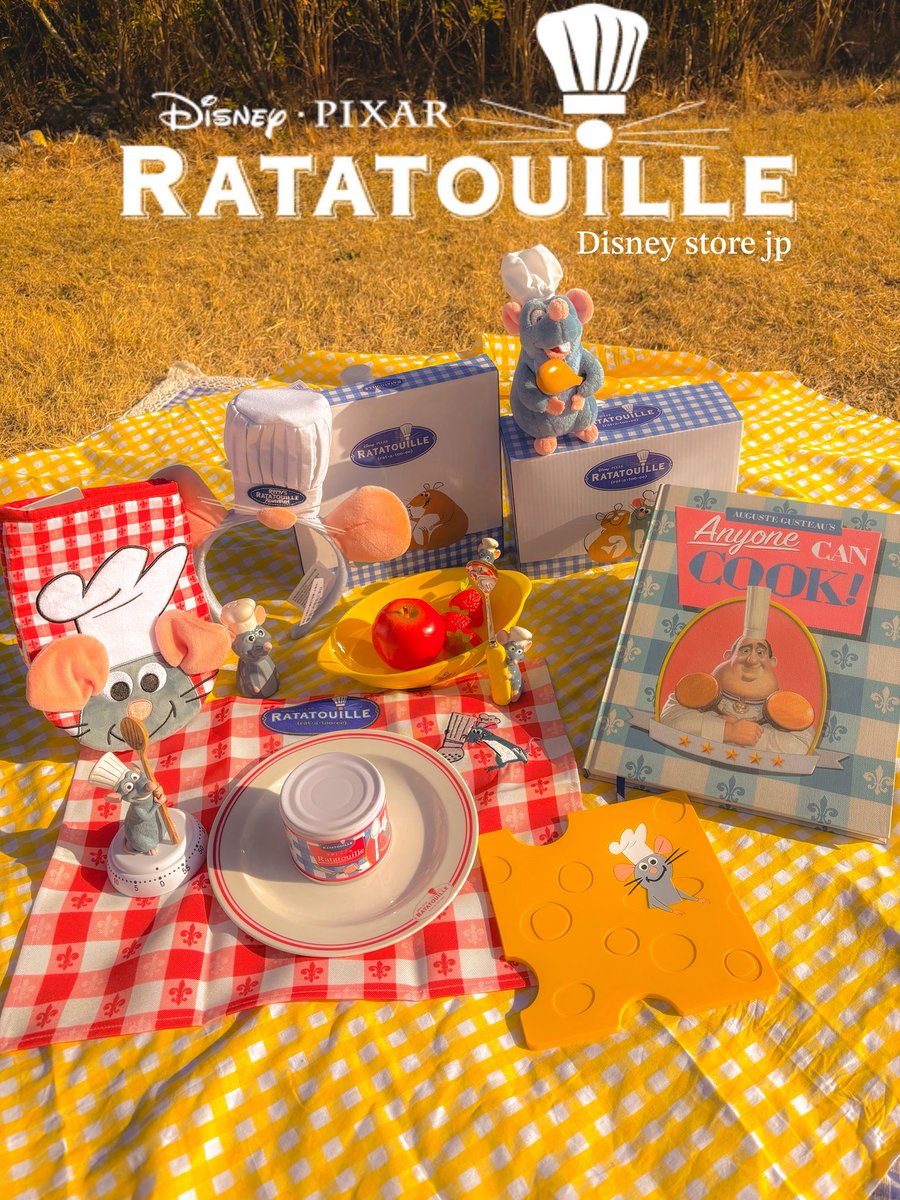 ディズニーストア レミー プレート 皿 タイマー ランチョンマット