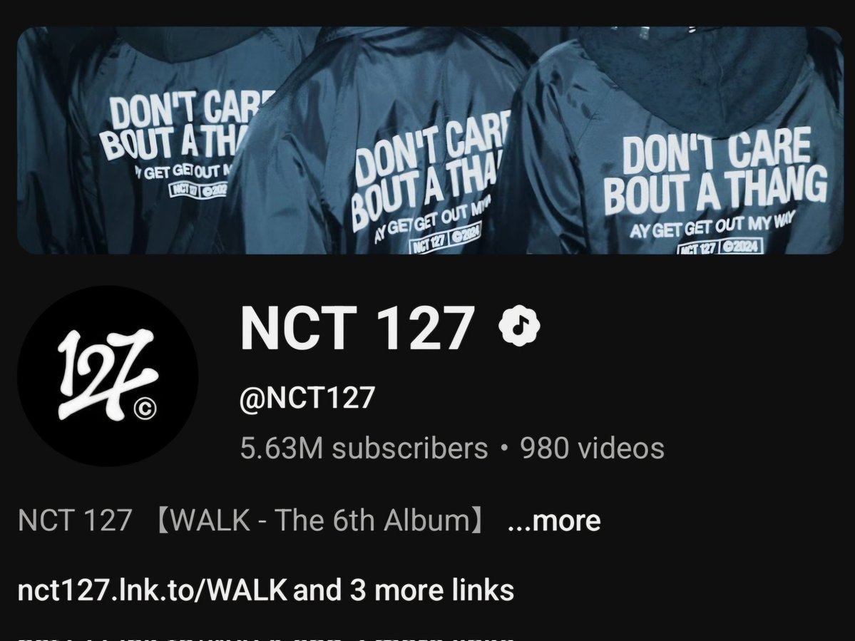 Just thinking about how they are the only NCT unit who hasn't reached a thousand videos on their YouTube channel... we have been starved of 127 group content for so long 😩