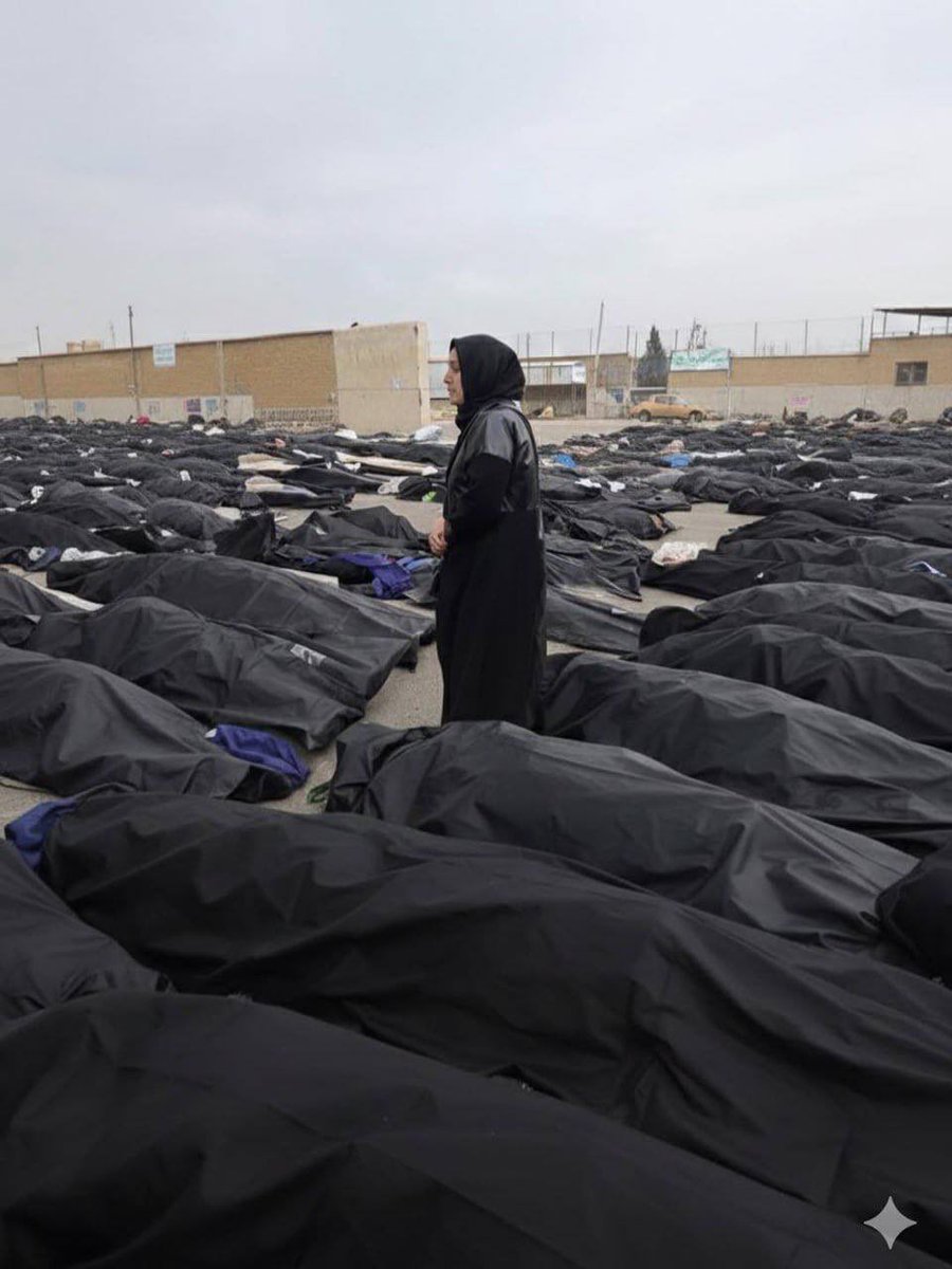 IRÃ 💔16,500 numa semana...
E o mundo está em silêncio...