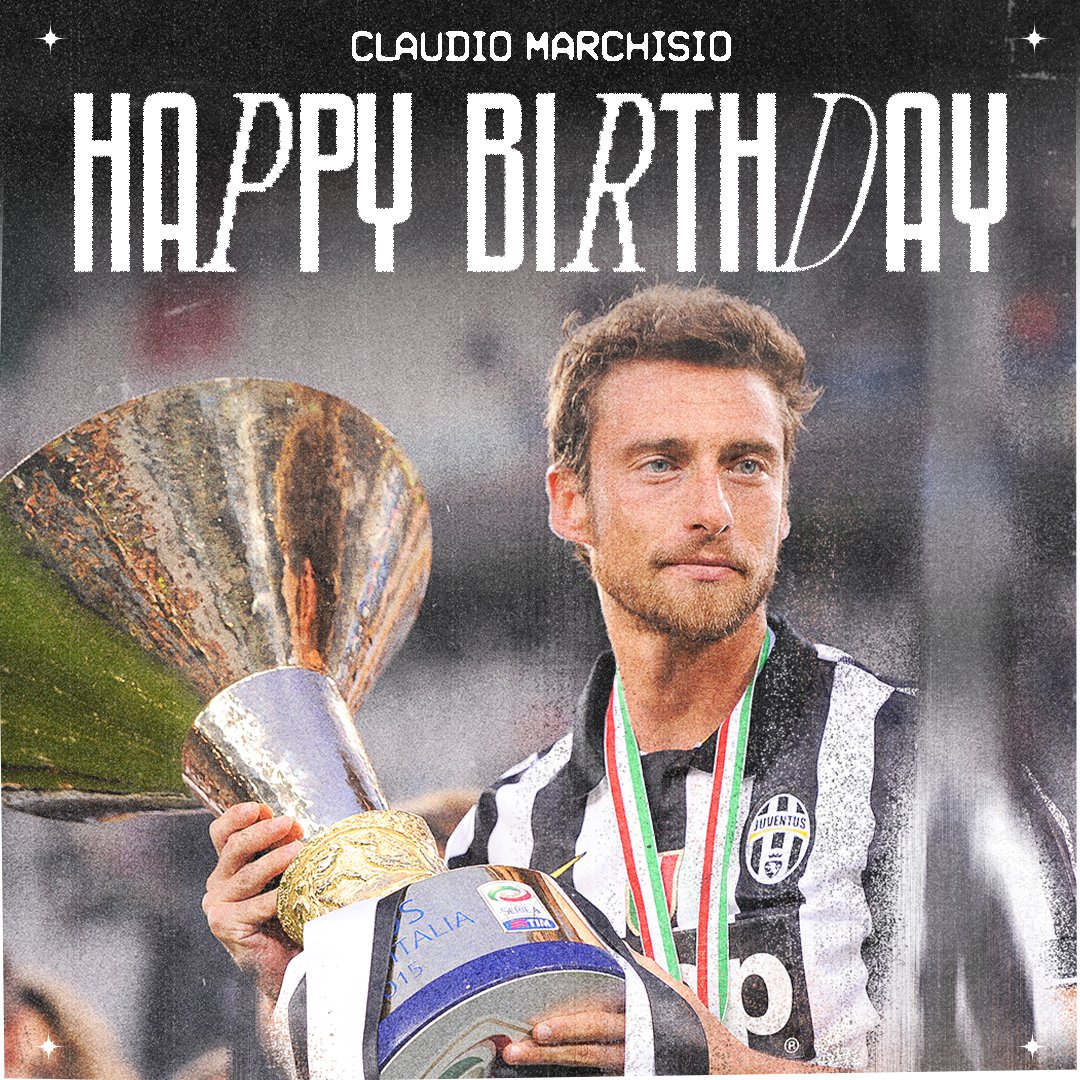 Buon 4️⃣0️⃣° compleanno al Principino Claudio Marchisio! 🎂