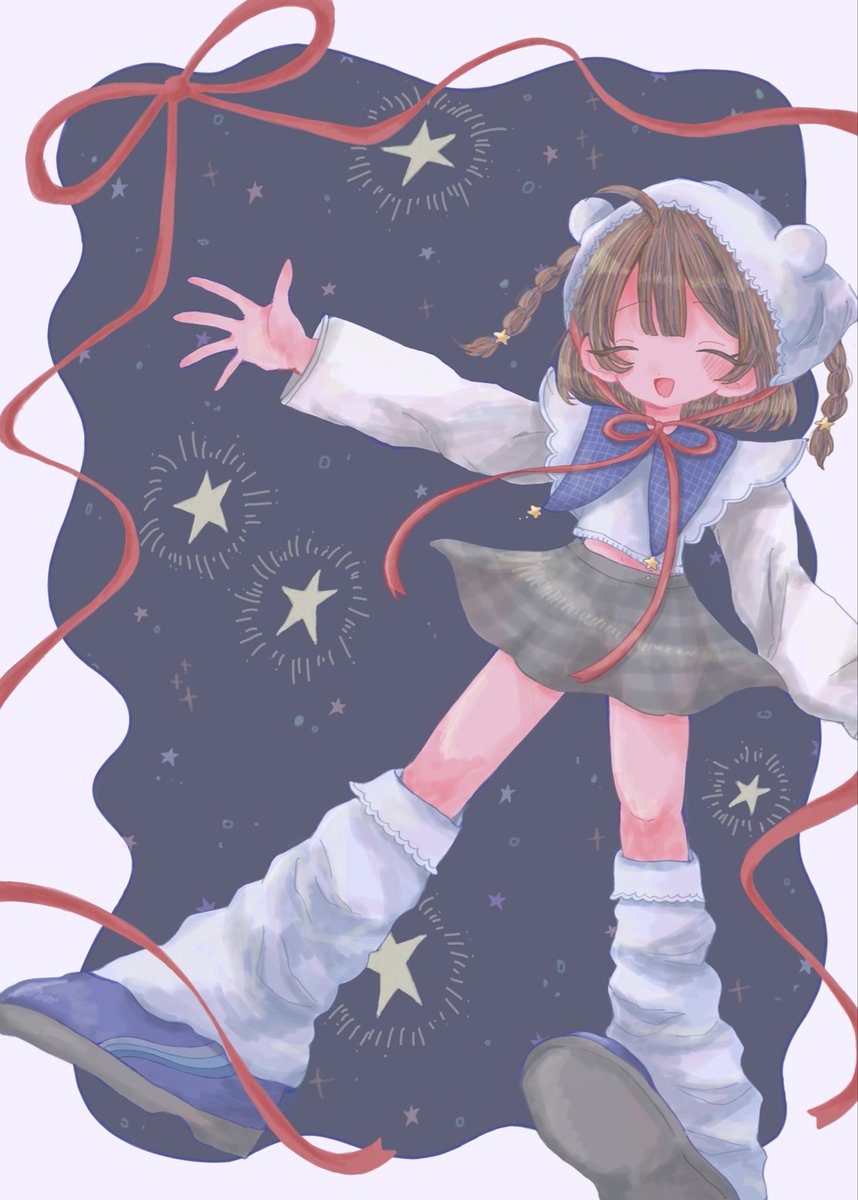 去年参加させていただいた合同誌の、熊沢ひめのさん🌟

#あんガルファンアート