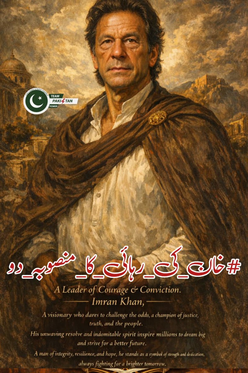 _Ft9t's tweet image. میں @ait9t عوام کی نمائندگی کرتے ہوئے پاکستان تحریک انصاف کی مرکزی قیادت سے پرزور مطالبہ کرتی ہوں کہ عمران خان کی رہائی کیلئے واضح، حتمی اور قابلِ عمل منصوبہ پیش کریں تاکہ کارکنوں میں اعتماد، سمت اور یکجہتی مضبوط ہو 
#خان_کی_رہائی_کا_منصوبہ_دو
@TeamPakPower