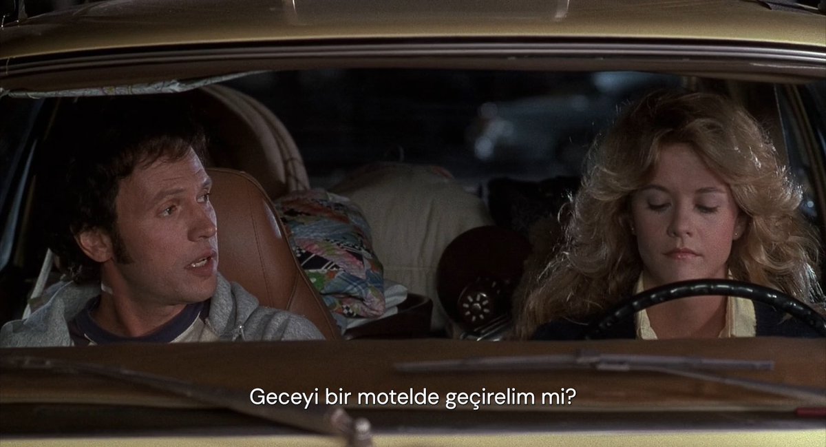 mubiturkiye's tweet image. Meg Ryan ve Billy Crystal, 1990’ların şafağında canlandırdıkları bu modern aşıklarla birer romantik komedi ikonuna dönüştü.

HARRY SALLY’LE TANIŞINCA, şimdi MUBI’de.
