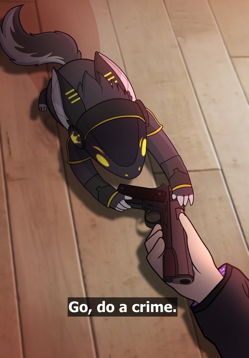 Deinonico_Art's tweet image. Go, do a Crime again!
#art #furry