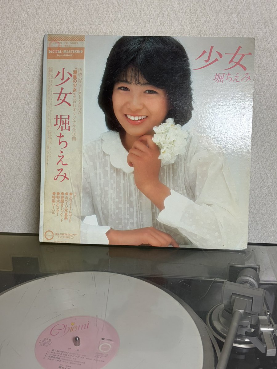 堀ちえみ　本　三冊　レコード一枚 デビュー40周年迎えた堀ちえみ、全楽曲223曲のサブスク一斉配信